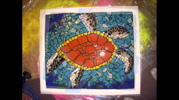 Sea Turtle Mosaic - by Julie Criswell