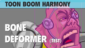 Toon Boom Harmony: Bone Deformer Test