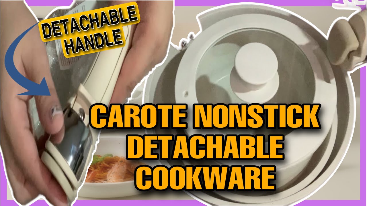 MUST HAVE! ✨CAROTE NONSTICK DETACHABLE COOKWARE! 
