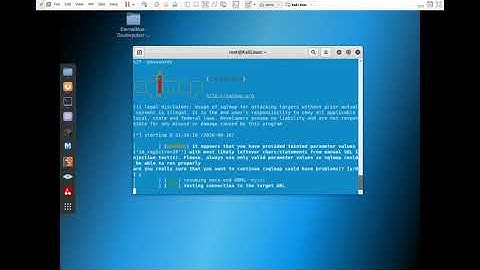 Inyeccion SQL con Kali Linux