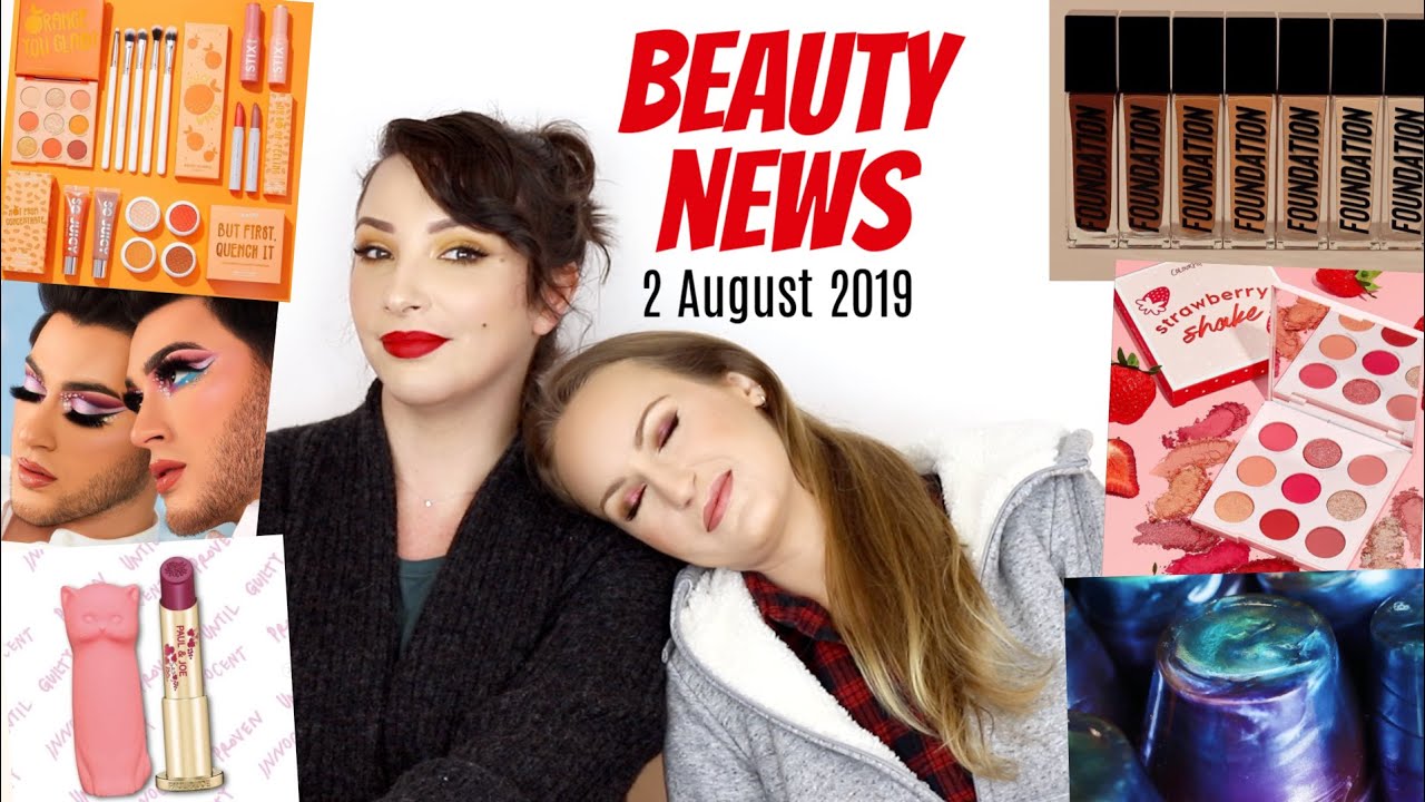 BEAUTY NEWS – 2 August 2019 | Makeup coming out the wazoo!