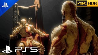 (Ps5) God Of War - Old Kratos Meets Young Kratos | Realistic Ultra Graphics [4K 60Fps Hdr] Valhalla