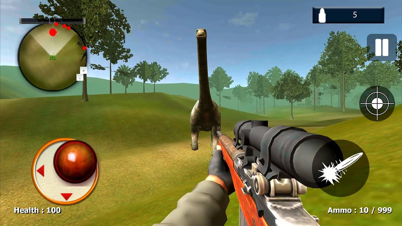 Jungle Dinosaurs Hunting Game 3D Android Gameplay