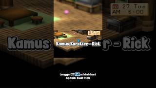 Kamus Karakter HM: BTN - Rick #shorts