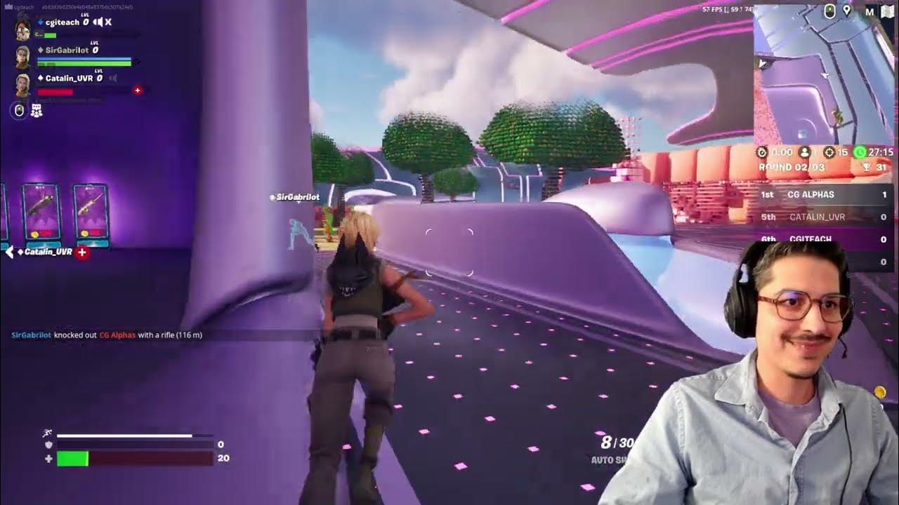New fortnite voxel map play test session with guide unfoldvr youtube