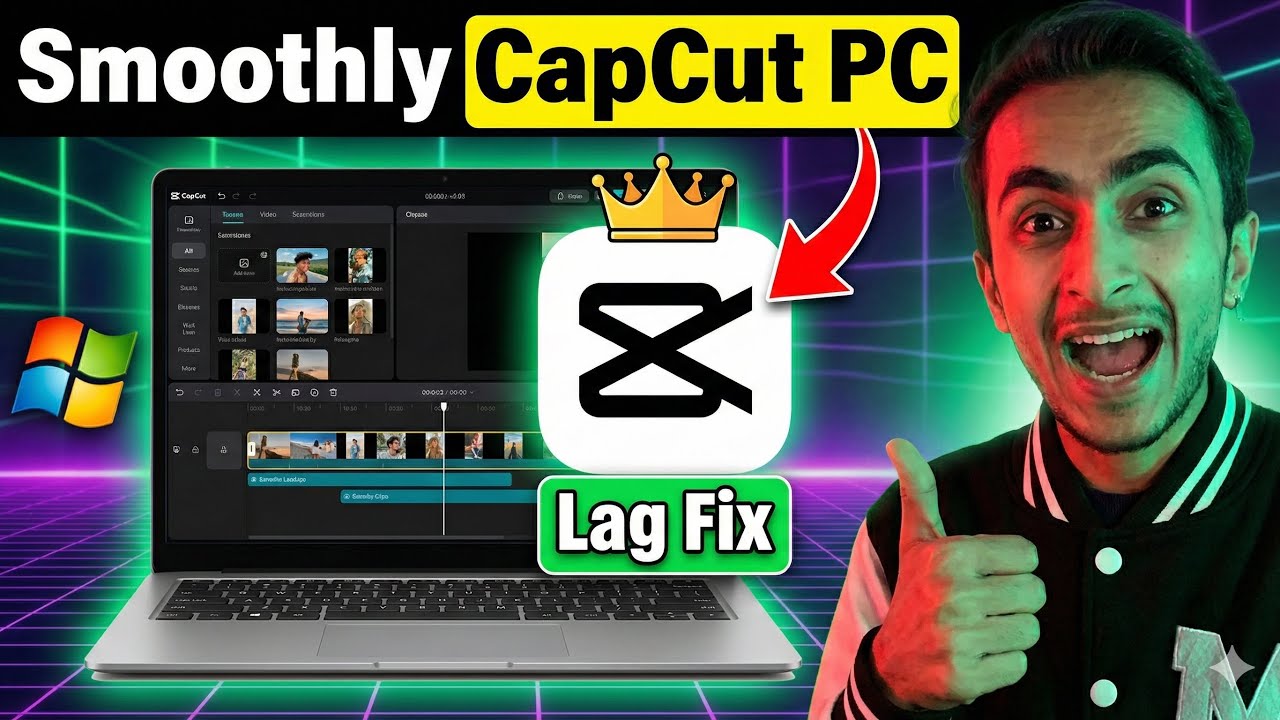 I Run CapCut PC on 2GB RAM Laptop 😱 No Lag! - YouTube