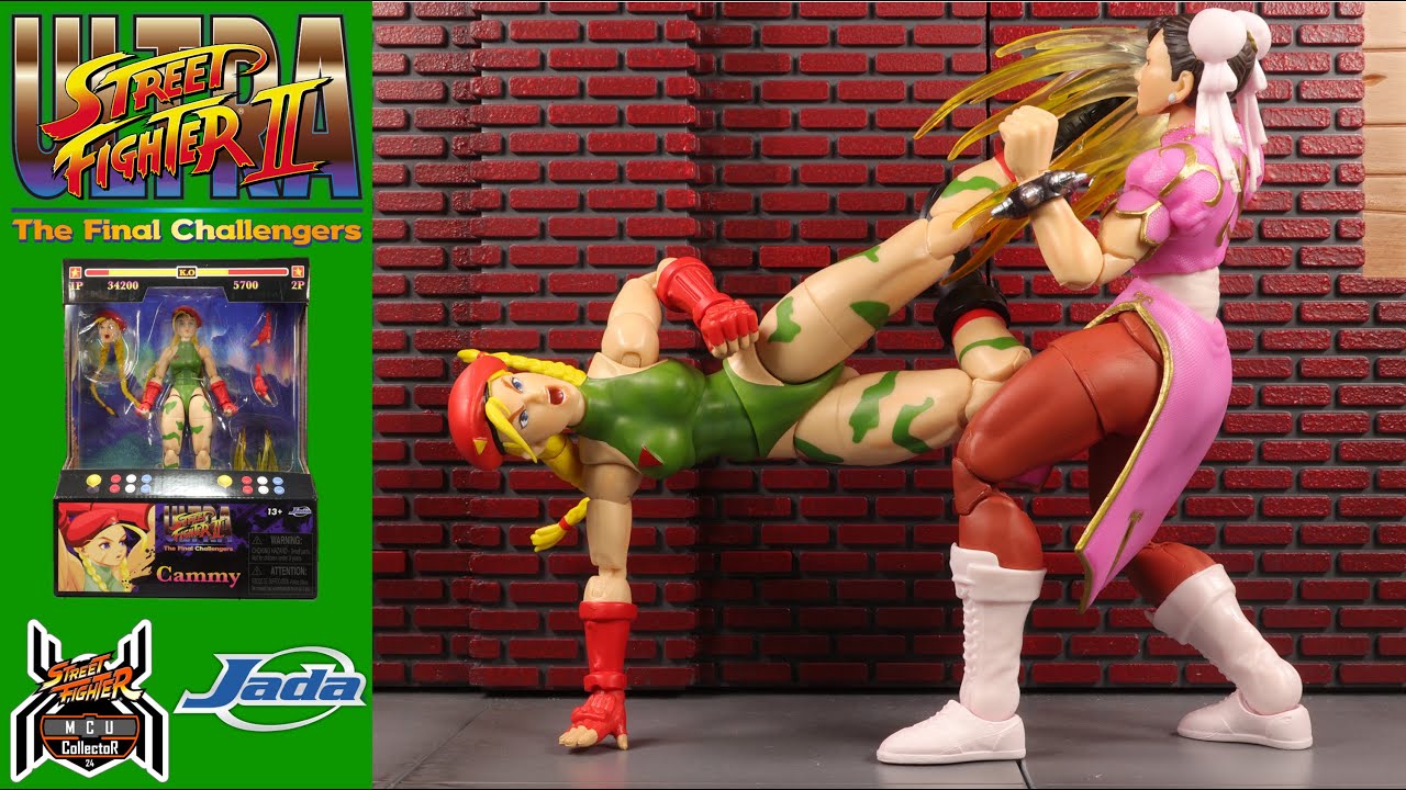 狐 jada toys ストリートファイター キャミィ・DJ 2体セット Jada Toys Ultra Street Fighter 2 CAMMY The Final Challengers