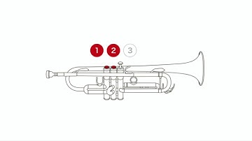 Trumpet Flash Cards: First Five Notes