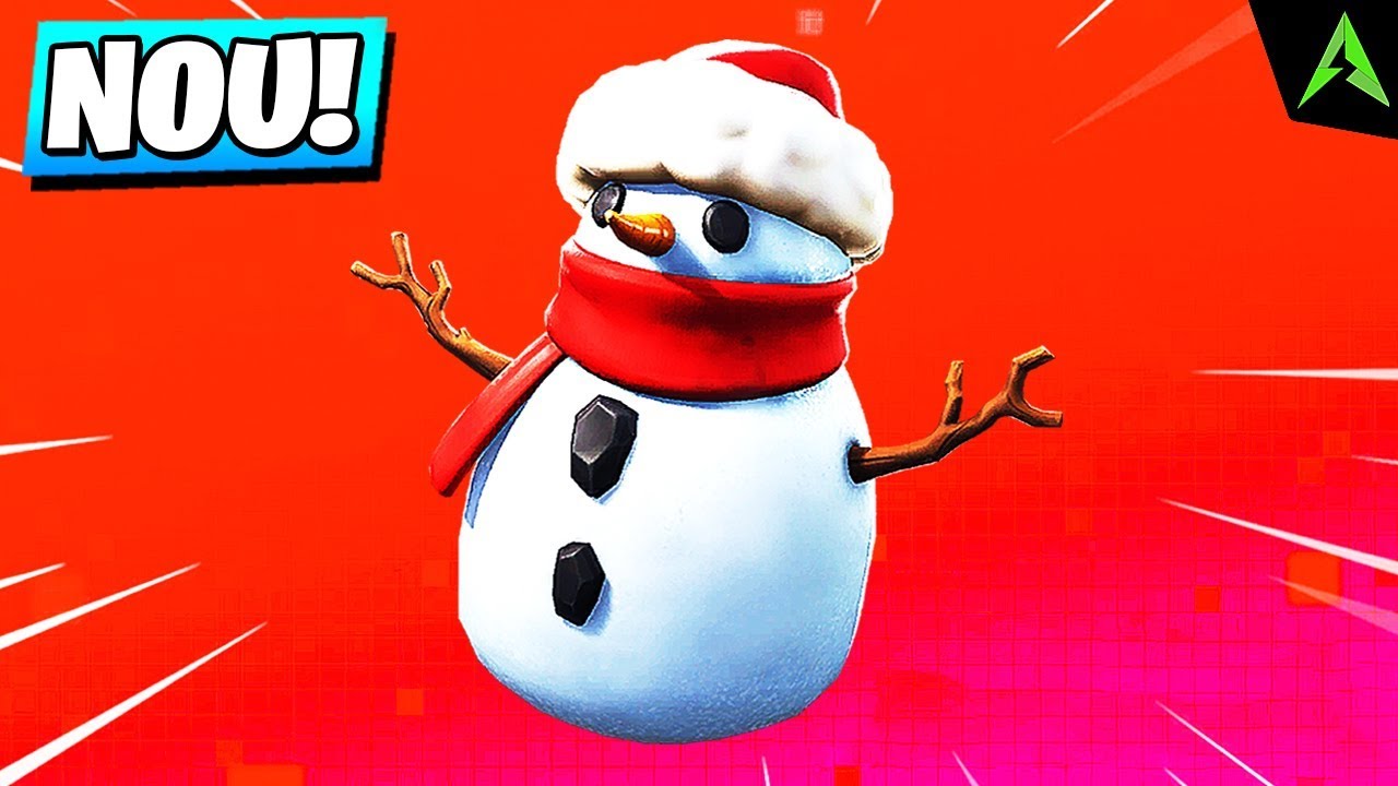 Noul Item *SNEAKY SNOWMAN* in Fortnite.. YouTube