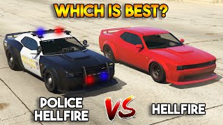 GTA 5 ONLINE : POLICE HELLFIRE VS HELLFIRE (WHICH IS BEST?)