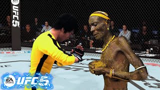UFC5 Bruce Lee vs Ethiopian Dassanech EA Sports UFC 5 PS5