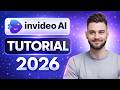 Invideo AI Beginner Tutorial & Crash Course