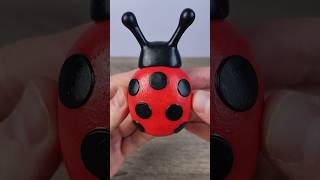 Zrobiłem Biedronkę Z Glinki Polimerowej Ladybug Squishy Diy With Polymer Clay