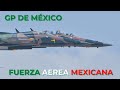 Despliegue aéreo en el Gran Premio de México F-1, CDMX 2021