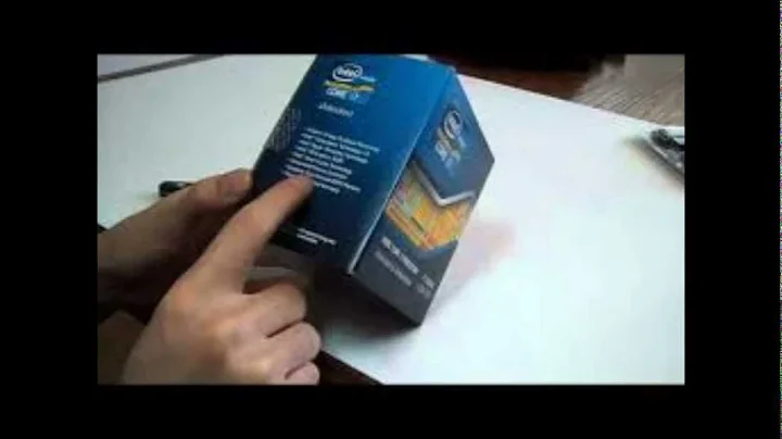 Intel i7-3770k Unboxing special