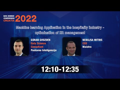ML App in the hospitality industry : optimization of HR management - Goran&Nebojsa [DSCCroatia22]