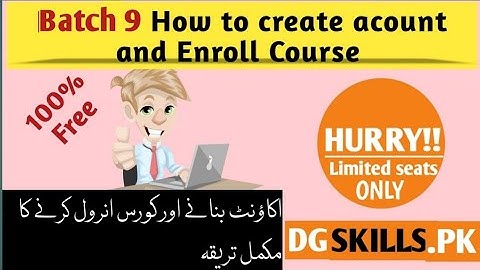 How to enroll course in digiskills batch 9 || Registration in digiskill | #Digiskills |online course