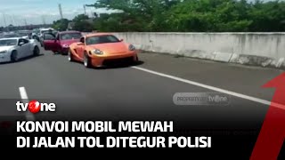 Konvoi Mobil Mewah di Tol Andara Viral di Medsos | Kabar Petang tvOne