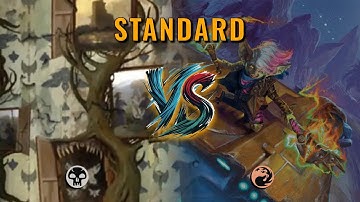 MTG Standard - Mono Black Midrange by Numbskull VS Mono Red Aggro by Sen