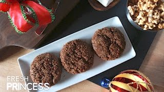 Ginger Molasses Cookies | Fresh P
SUBSCRIBE: http://goo.gl/3tcyil
This is the best ginger cookie recipe Ive had yet. These cookies are soft, tender and deliciously gingery. You can add more ginger by including crystallized ginger available here: https://goo.gl/bdSSfu but they are just as good without it. For me gingerbread is the taste of Christmas and since these cookies freeze beautiful, they are a wonderful recipe to include on your Christmas or holiday cookie tray.
Gingerbread Molasses Crinkle Cookies
INGREDIENTS
1 stick (1/2 cup) unsalted butter, softened1/2 cup vegetable shortening
3/4 cups sugar
3/4 cup dark brown sugar + more for coating
1/2 cup unsulfured molasses2 large eggs
4 cups all-purpose flour1/2 teaspoon salt2 1/4 teaspoons baking soda
1 tablespoons ground ginger
1 1/4 teaspoons ground cloves
1 1/4 teaspoons cinnamon
DIRECTIONS
Preheat oven to 325°F. Lightly grease 2 large baking sheets.
In a large bowl sift together flour, salt, baking soda, ginger, cloves, and cinnamon.
In another large bowl with an electric mixer beat together butter, shortening and both sugars until light and fluffy and beat in molasses. Add eggs, 1 at a time, beating well after each addition. Gradually beat in flour mixture until just combined.
In a small shallow bowl put 1/2 cup brown sugar. Form dough into 2-inch balls and roll in sugar. On baking sheets arrange balls about 4 inches apart.
Bake cookies in batches in middle of the oven 13 1/2 -15 minutes, or until puffed and golden. (Cookies should be soft.) Transfer cookies with a metal spatula to racks to cool. Makes around two dozen cookies.
WATCH MORE FRESH P
“Recent Uploads” - https://goo.gl/9OTdHH
“Cooking” - https://goo.gl/fe3J44
“How To…” - https://goo.gl/wL2nfk
“Play VLOG” - https://goo.gl/L5HXYB
“Philosophy” - https://goo.gl/xd7dlI
My Cooks Tools - www.shopfreshp.com
My Favorite Cookbooks - http://goo.gl/mv9SLu
My Amazon Store - www.shopfreshp.com
Contact Fresh P - freshprincesscooks@gmail.com
SOCIAL NETWORKS
Facebook: https://goo.gl/KrScu5
Pinterest: https://www.pinterest.com/freshpcooks/
Instagram: https://instagram.com/freshprincesscooks/
Twitter: https://twitter.com/CorrinCPhillips Ginger Molasses Cookies | Fresh P