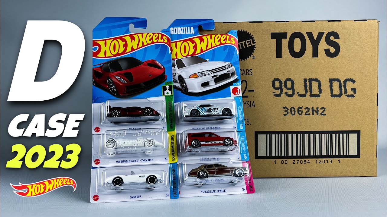 UNBOXING Hot Wheels 2023 D case! YouTube