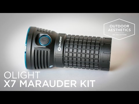 Test & Rezension: Olight X7 Marauder Kit - 9000 Lumen LED Taschenlampe