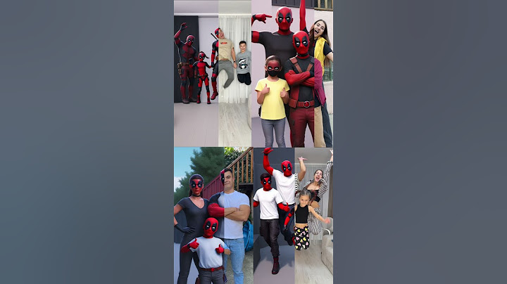 Deadpool family by Secret Vlog