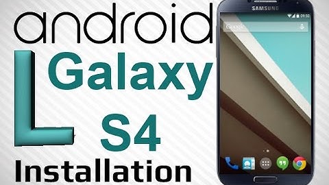 Android L 5.0 Lollipop for Galaxy S4! GT I9500 and I9505! Tutorial! HOW TO install! Theme!