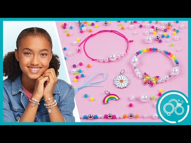 DIY Stretchy Name Beaded Bracelet Kit  Party Favour Idea  Pure Sweet Joy