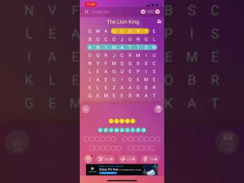 The Lion King | Snake | Word Search Pro