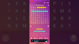 The Lion King | Snake | Word Search Pro screenshot 2