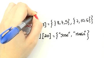 Me Salva! ALP13 - Arrays de 2 ou mais dimensões