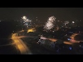 Fireworks over Laagri, Estonia, 31.12.2018