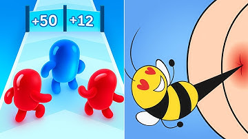 Join Blob Clash 3D Vs Help Me Tricky Story - Satisfying ASMR Tik Tok Gameplay ALL Levels