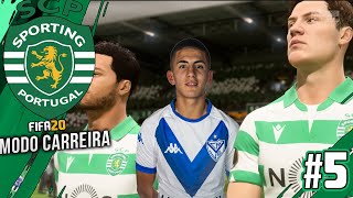 ESTREIA DE CONTRATAÇÕES!!! - FIFA 20 Sporting Modo Carreira #5