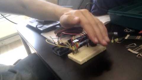 Arduino Theremin With Value Sensor Lights