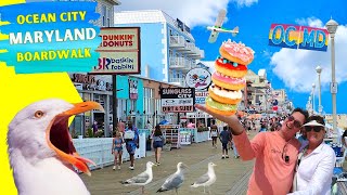 Ocean City MD Boardwalk and Food Tour  Ocean City Maryland Boardwalk Eats and More