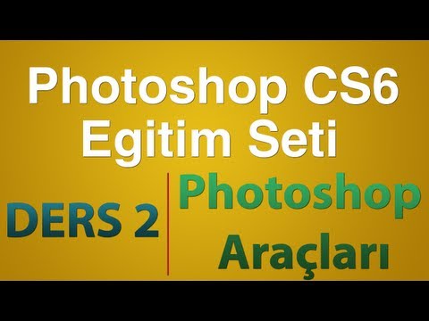 OyunPower Photoshop CS6 Eğitim Seti # Ders 2 # Photoshop Araçları