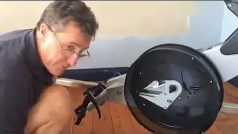 Rowperfect Indoor Sculler Roller Adjustment
