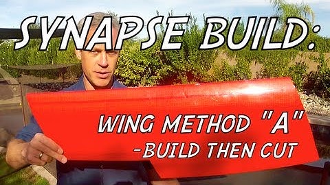 SYNAPSE WING BUILD - Method A: Build Then Cut