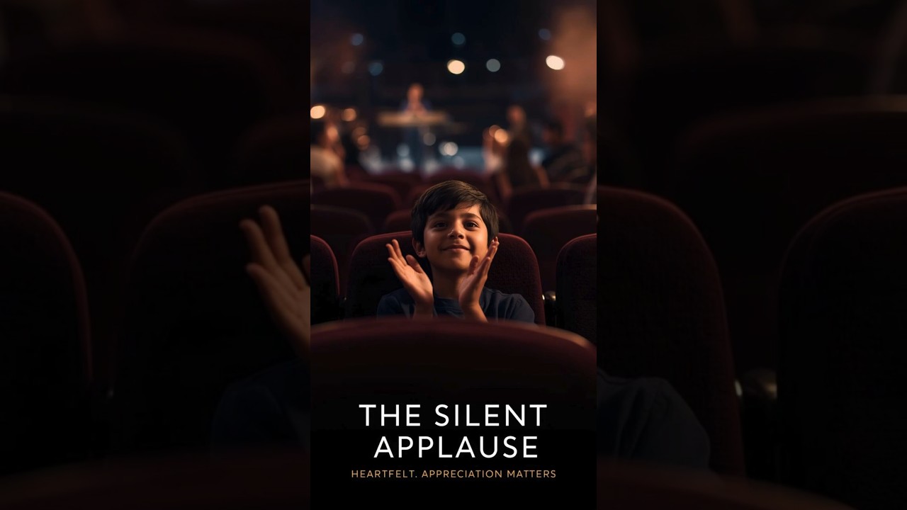 The Silent Applause – Heartwarming Short Story About Appreciation & Kindness