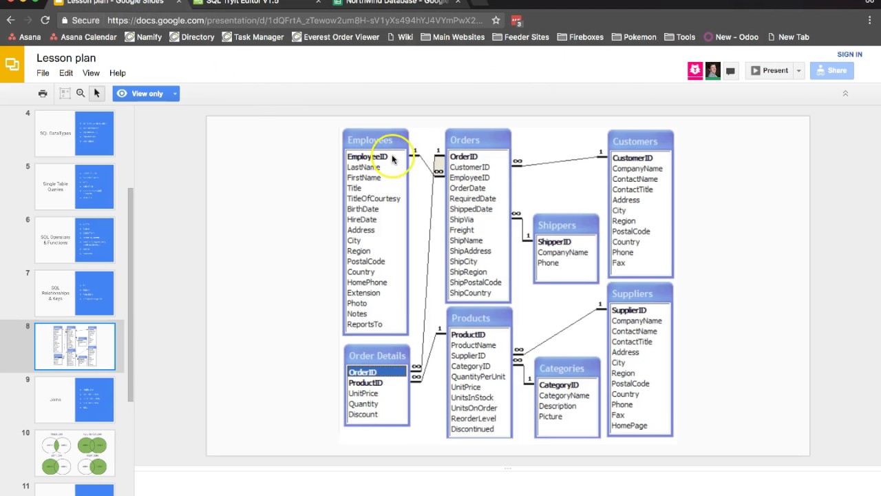 Intro to SQL - Lesson 3 - Relationships & Keys - YouTube