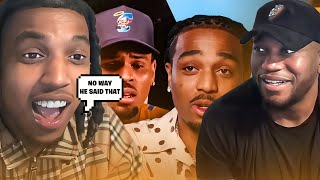 B LOU & ZIAS React To Chris Brown - Weakest Link (Quavo Diss) & QUAVO - Over Hoes & Bitches