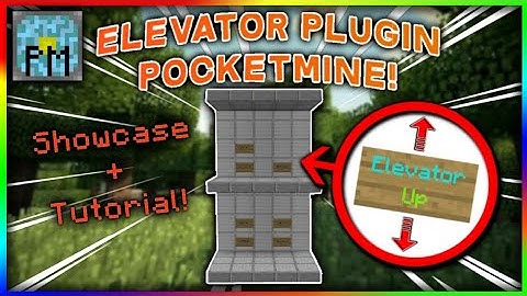 Elevator Plugin Pocketmine | Lift PocketMine Plugin Tutorial + Showcase | Free Download!