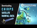 Downloading chirps satellite rainfall data using climate engine
