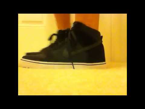 Nike Dunk High Top (On Feet) - YouTube