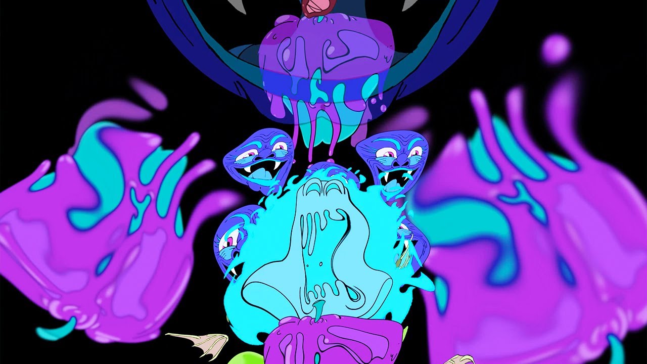 Halloween Falling - Mediative Trippy Visuals | Psychedelic 4k Animation ...