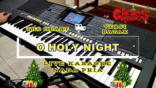 ULI NAI DIBORNGIN NABADIA / O HOLY NIGHT || THE HEART || NADA WANITA || LIVE KARAOKE
