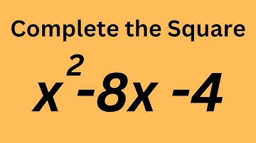Completing the Square of a Quadratic Function