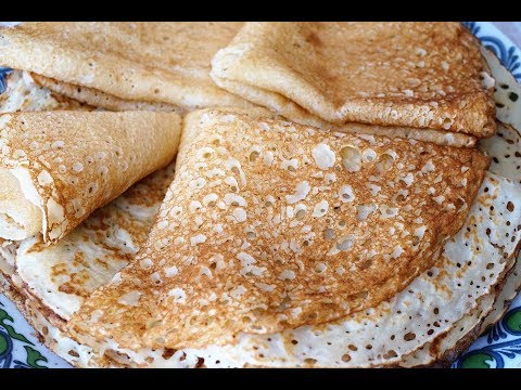 Video: Jinsi Ya Kuoka Pancakes Kwenye Kefir Na Mashimo Nyembamba